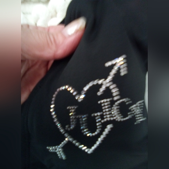 Sexy Black One Piece Juicy Couture Swimsuit - Picture 2 of 7